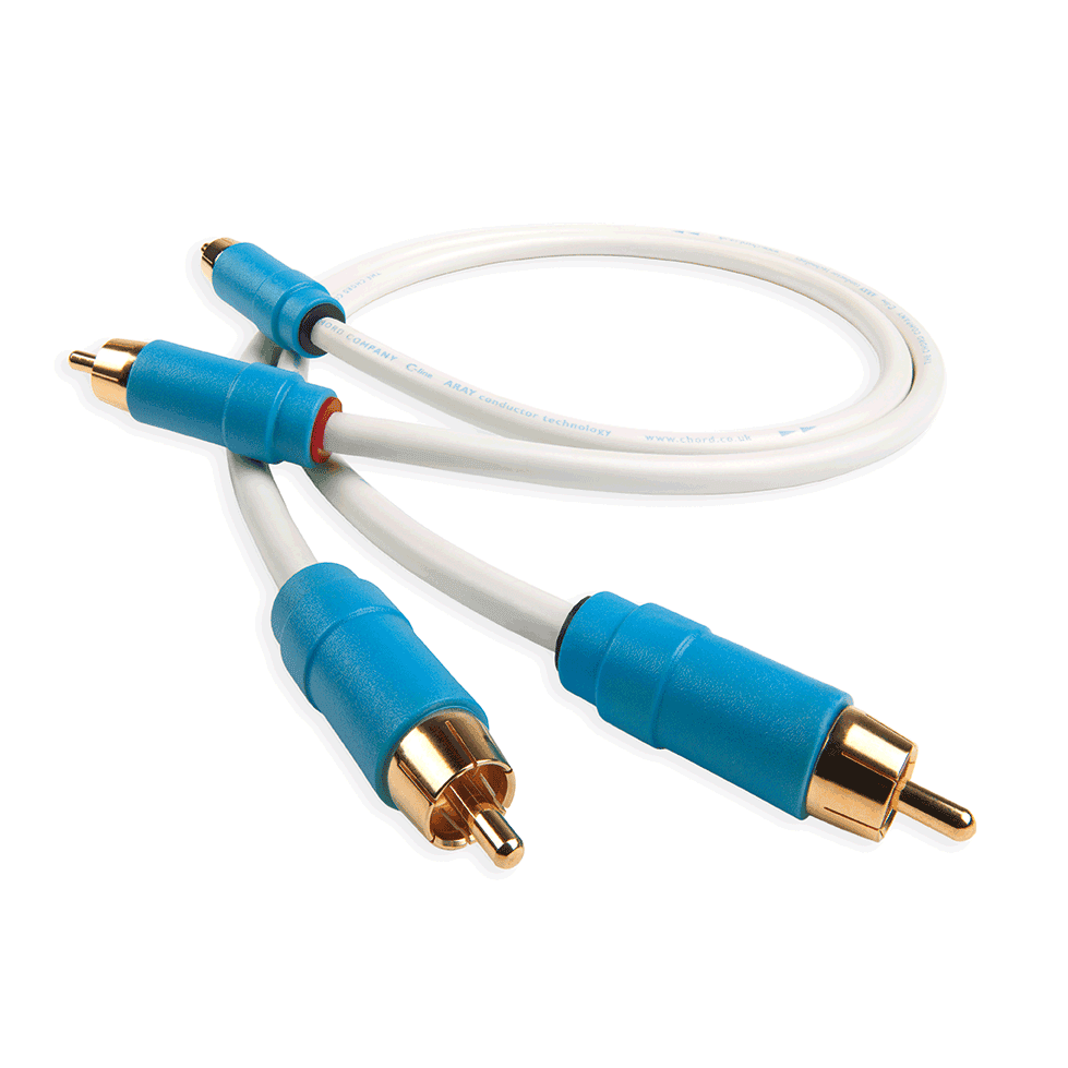 Кабель межблочный аудио Chord Company C-line 2RCA to 2RCA 1m Кабель межблочный аудио Chord Company C-line 2RCA to 2RCA 1m