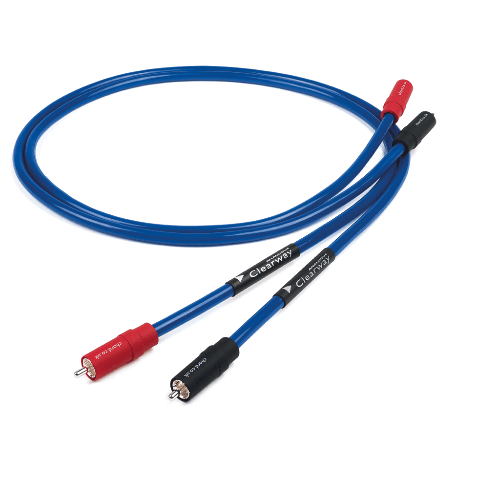 Кабель межблочный аудио Chord Company Clearway 2RCA to 2RCA 1m Кабель межблочный аудио Chord Company Clearway 2RCA to 2RCA 1m