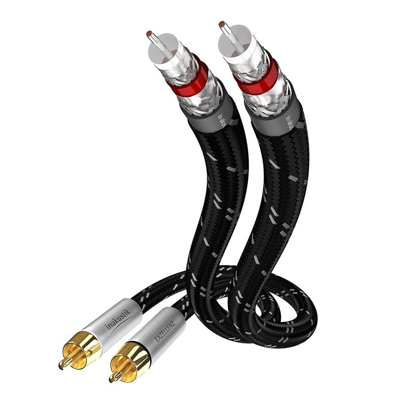 Кабель межблочный In-Akustik Exzellenz Stereo Cable RCA 3.0m #00604103 Кабель межблочный In-Akustik Exzellenz Stereo Cable RCA 3.0m #00604103