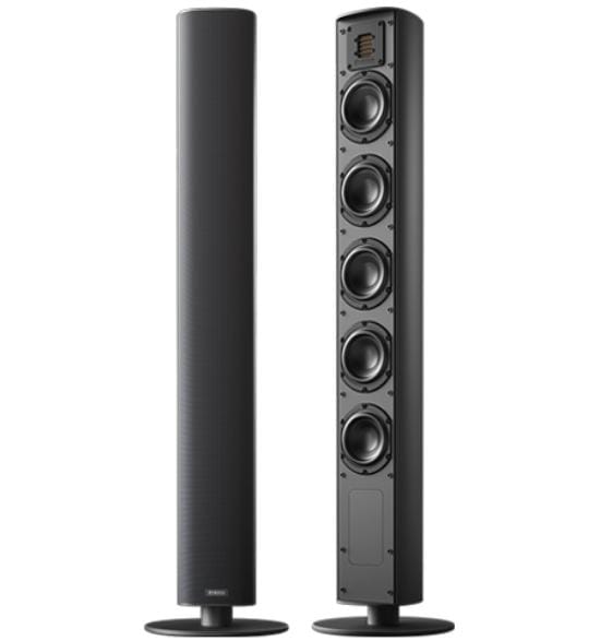 black Активная напольная акустика Piega Ace 50 Wireless TX black — изображение 1