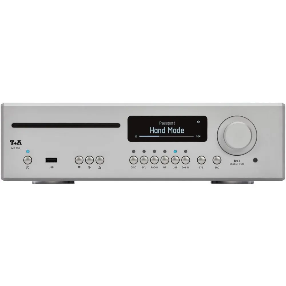 ree2lrfsp7uda7gauimlma779qk2sh8k Сетевой CD-проигрыватель T+A MP 200 G3 Silver — изображение 1